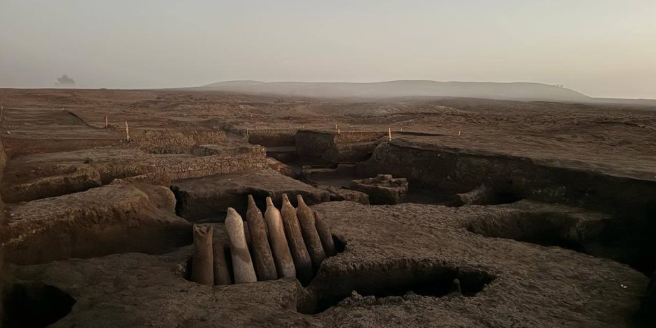 الكشف عن ورش صناعية من العصر المتأخر وبدايات العصر البطلمي وجبانة رومانية بغرب الدلتا