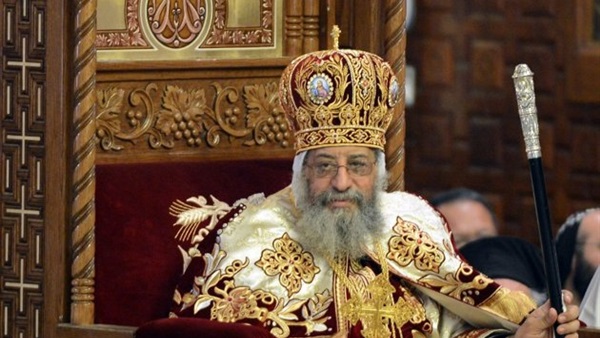 البابا تواضروس يستقبل ملك البحرين الاربعاء المقبل