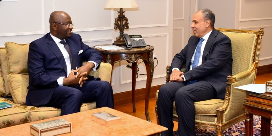 وزير الخارجية يستقبل رئيس البنك الأفريقي للتصدير والاستيراد
