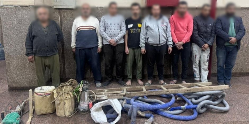 ضبط 8 أشخاص للتنقيب غير المشروع عن الآثار بمنطقة السيدة زينب في القاهرة