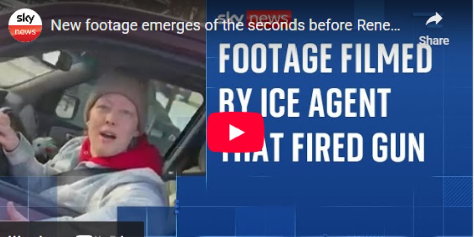 فيديو جديد لحادث مقتل مواطنة أمريكية يضعف رواية إدارة الهجرة.. ما القصة؟