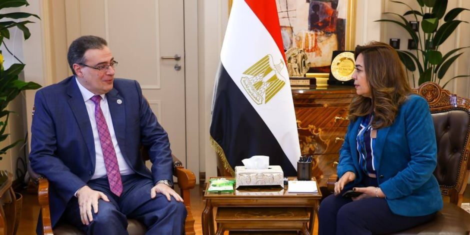 وزيرة التنمية المحلية تبحث مع رئيس الجهاز المركزي للتنظيم والإدارة تحديث الهياكل التنظيمية