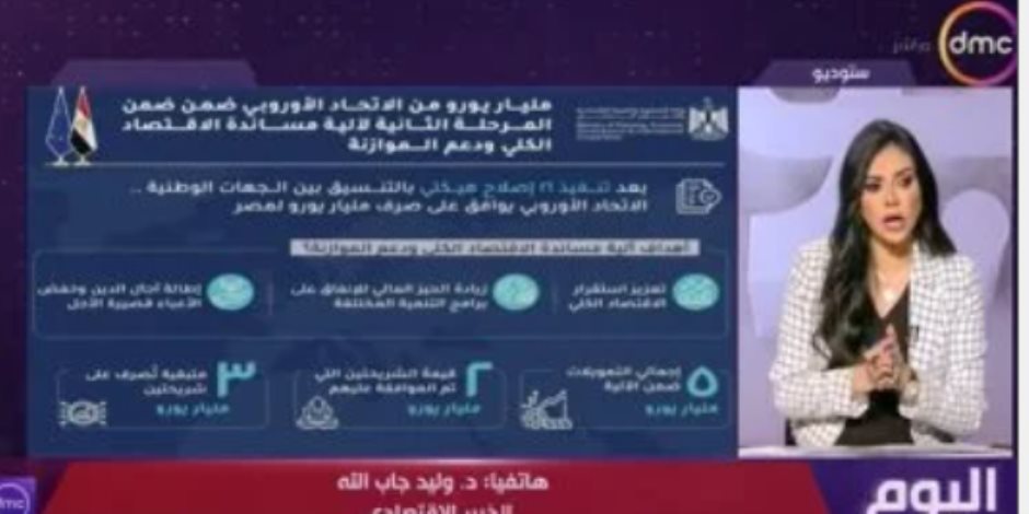 خبير اقتصادى: تسلم مصر مليار يورو من الاتحاد الأوروبى تعكس ثقة دولية بالإصلاح