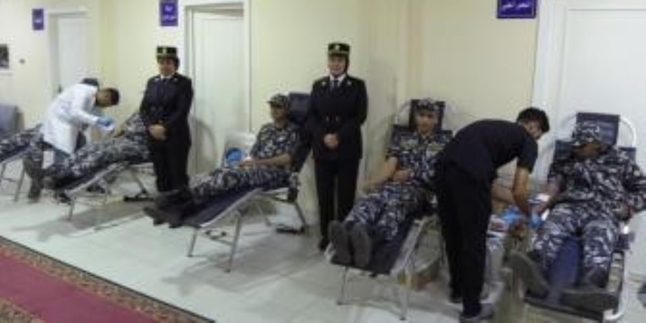 مديرية أمن الشرقية تنظم حملة للتبرع بالدم