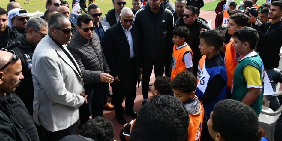 صبحي و مجاور" يتفقدان اختبارات الموسم الرابع من مشروع "كابيتانو مصر 2026" باستاد العريش (صور) 