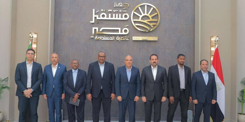 وزير الري المصري ووزير الزراعة السوداني يزوران "جهاز مستقبل مصر "