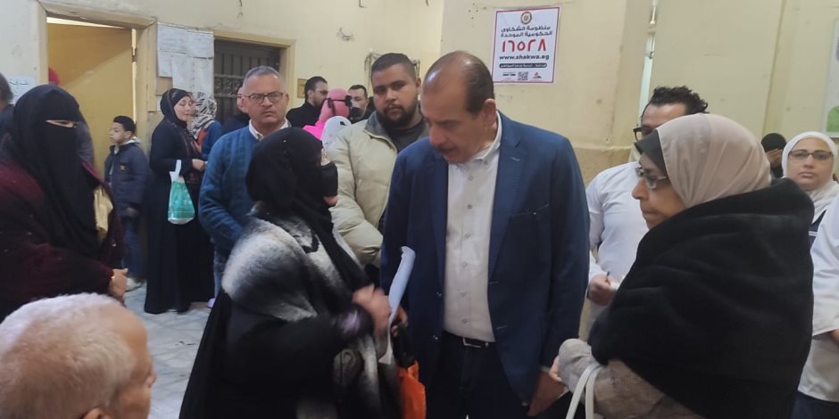 نائب وزير الصحة يتفقد مستشفيات (حلوان العام والمنيرة العام والحوض المرصود) بالقاهرة