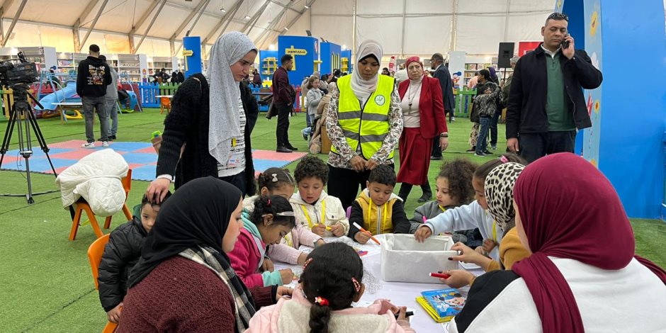 التضامن تنظم فعالية لأهالي منطقة أهالينا بمعرض القاهرة الدولي للكتاب 