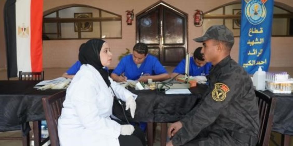 حملة للتبرع بالدم بقطاع الأمن المركزي 