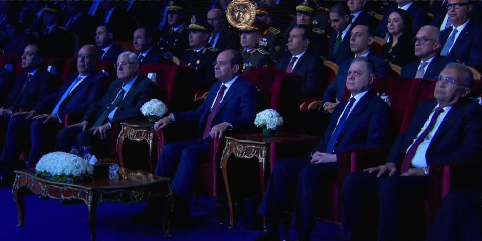 الرئيس السيسي يشهد الاحتفال بالذكرى الـ 74 لعيد الشرطة