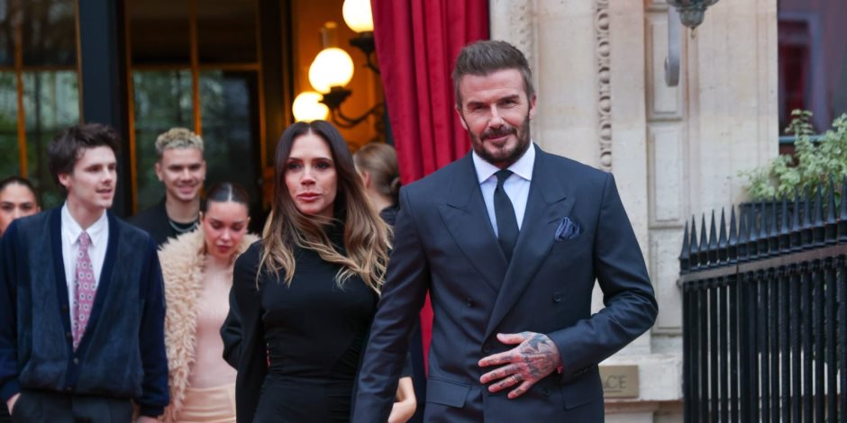 أول ظهور لعائلة ديفيد بيكهام بعد أزمة بروكلين ابنه الأكبر.. صور