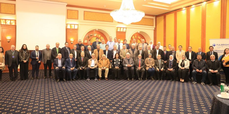 وزير التعليم العالي يشهد ورشة عمل فولبرايت حول "ريادة الأعمال ونقل التكنولوجيا"