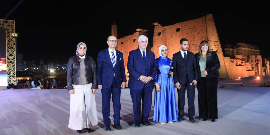 وزير التعليم العالي يشهد فعاليات الحفل الختامي للنسخة الثانية من مبادرة "تمكين" بمعبد الأقصر
