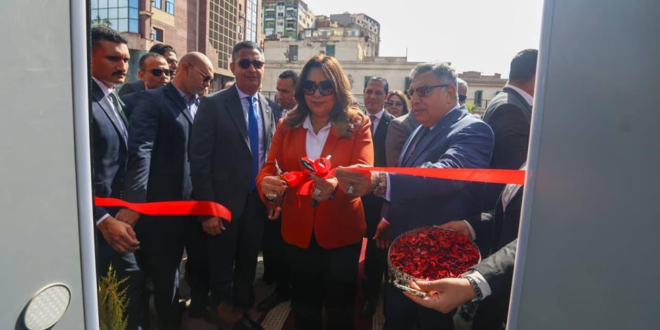 وزيرا التنمية المحلية والتموين والتجارة الداخلية ومحافظ الدقهلية يفتتحون نادي العاملين بالمحافظة