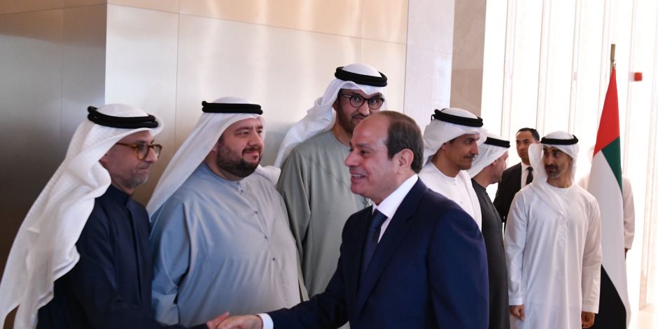  الرئيس السيسي يتوجه اليوم إلى الإمارت فى زيارة  أخوية للقاء الشيخ محمد بن زايد