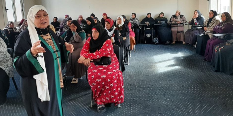 واعظات الأوقاف يشاركن في دعم المرأة المعنَّفة بالتعاون مع وزارة التضامن