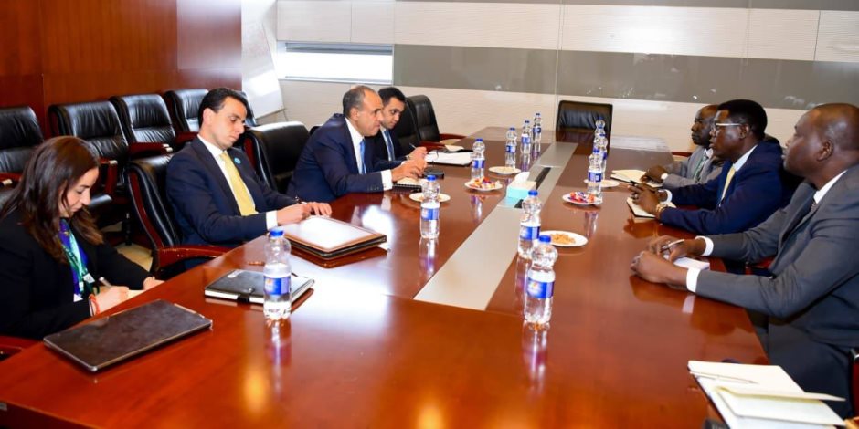 وزير الخارجية يؤكد لنظيره الجنوب سودانى أهمية التعاون بين دول حوض النيل ورفض الإجراءات الأحادية