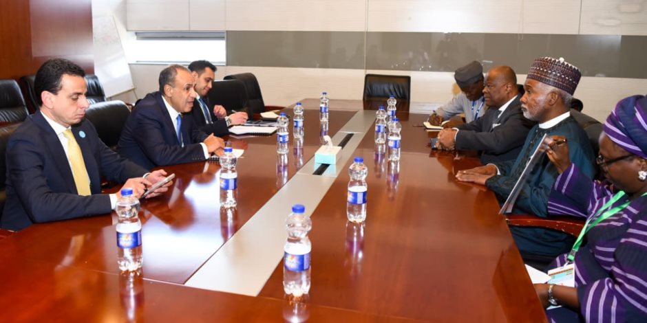 وزير الخارجية يلتقي نظيره النيجيري على هامش اجتماعات قمة الاتحاد الأفريقي