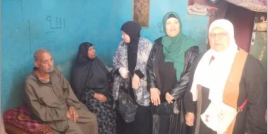 لجنة من تضامن القليوبية تفحص حالة الشاب إسلام صاحب واقعة "الملابس النسائية"