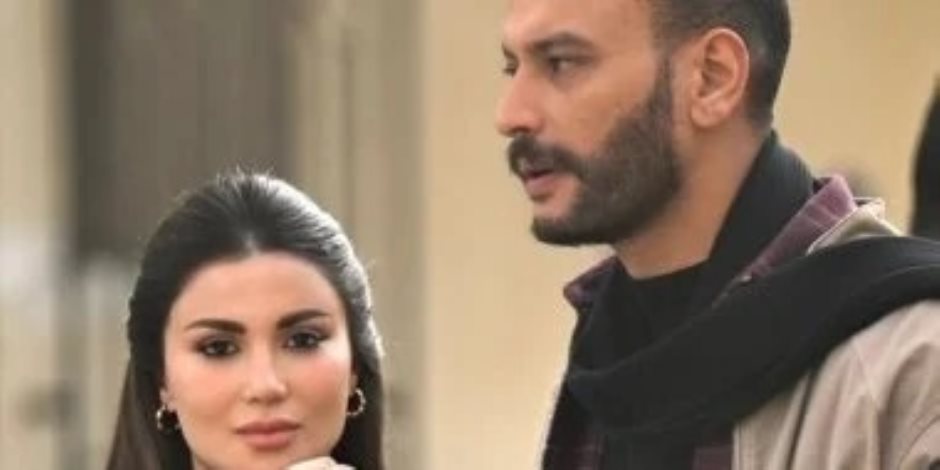 مسلسل «مناعة».. هدى الإتربى تشارك لحظات من تصويرها مع أحمد خالد صالح