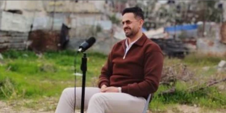 فنان فلسطينى: بكيت بعد مشاهدتى لمشهد القصف فى مسلسل صحاب الأرض