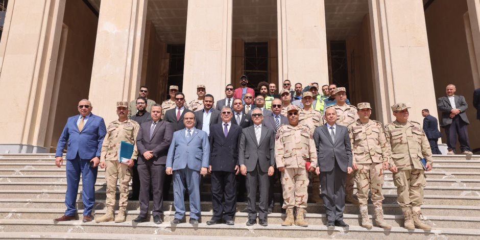 وزير العدل يتفقد مشروع مدينة العدالة بالعاصمة الجديدة.. صور