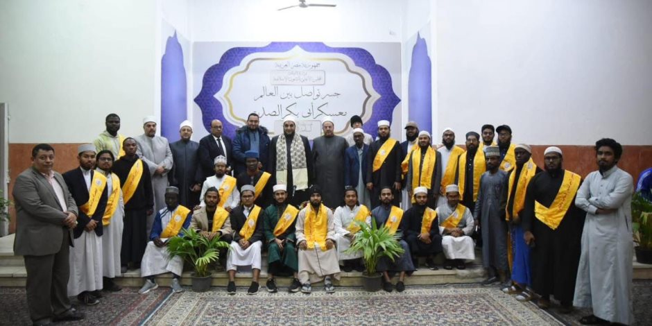 أمين سر اللجنة الدينية بمجلس الشيوخ يحاضر طلاباً وافدين ضمن منحة المجلس الأعلى للشئون الإسلامية 