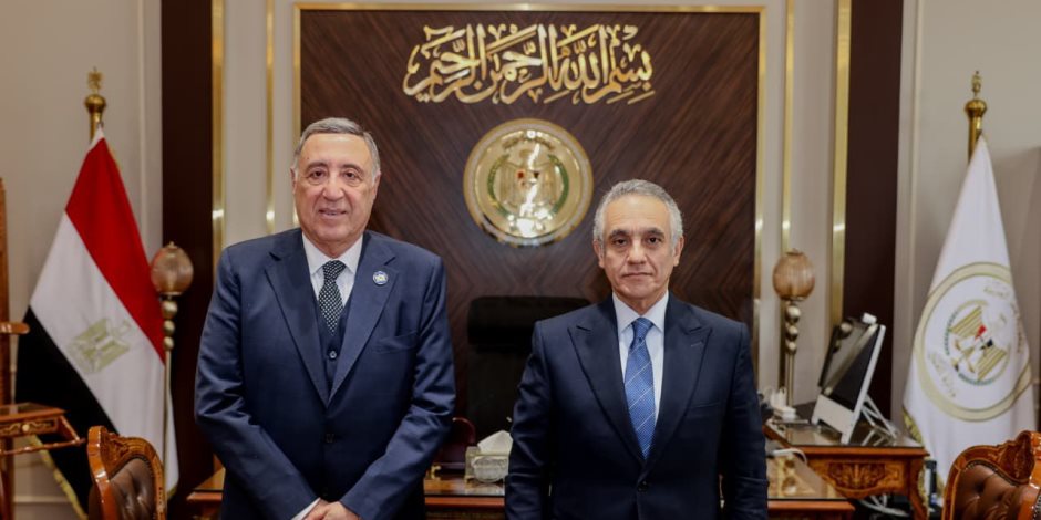 وزير العدل يستقبل رئيس المحكمة الدستورية العليا