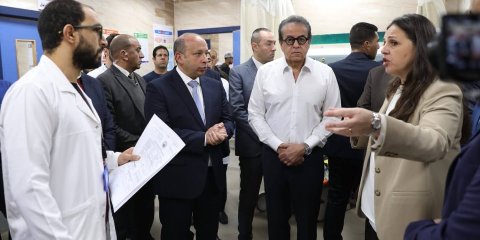 وزير الصحة يتفقد أول نموذج مرجعي لرعاية السكتة الدماغية الشاملة بمستشفى القناطر الخيرية