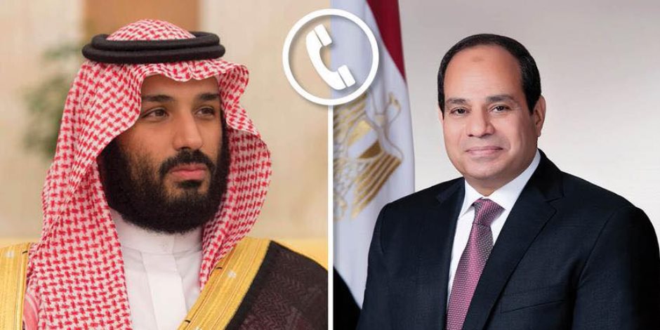 الرئيس عبد الفتاح السيسي يتابع الاعتداء الإيراني هاتفياً مع الأمير محمد بن سلمان