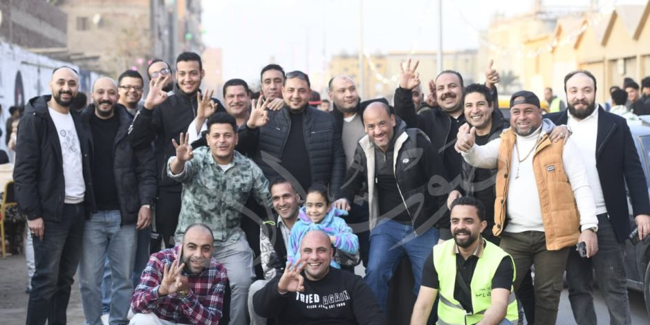 أهالي الخير بشبرا الخيمة يجمعون العائلات على مائدة واحدة