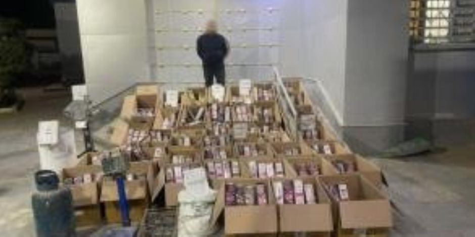 ضبط 2 مليون قطعة ألعاب نارية قبل طرحها بالأسواق