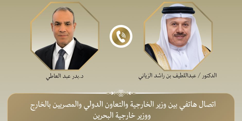 وزير الخارجية يؤكد تضامن مصر مع البحرين ودول الخليج ويحذر من العواقب الوخيمة لاستمرار التصعيد العسكرى