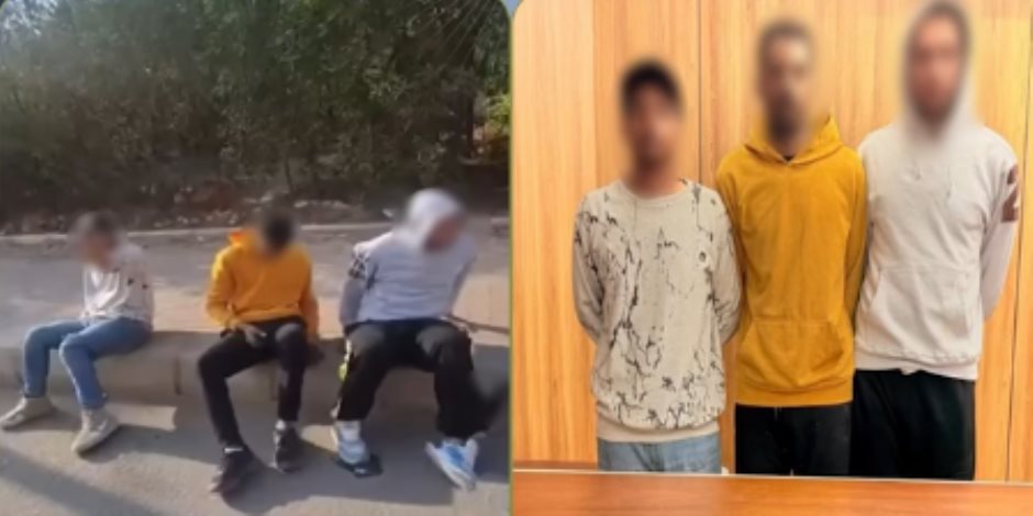 ضبط 3 متهمين ظهروا في مقطع فيديو في حالة عدم اتزان إثر تعاطيهم المخدرات