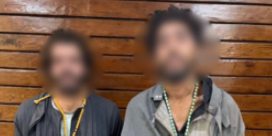 ضبط عاطلان يلقيان الحجارة على السيارات بطريق الإسكندرية الزراعى 