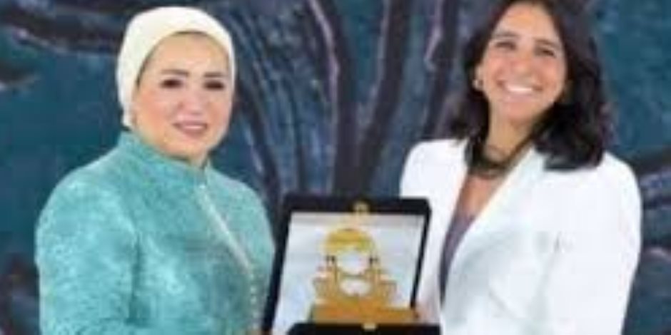 سارة عزيز: تكريمى من السيدة انتصار السيسى دافع للاستمرار فى نشر الوعى وحماية الطفل