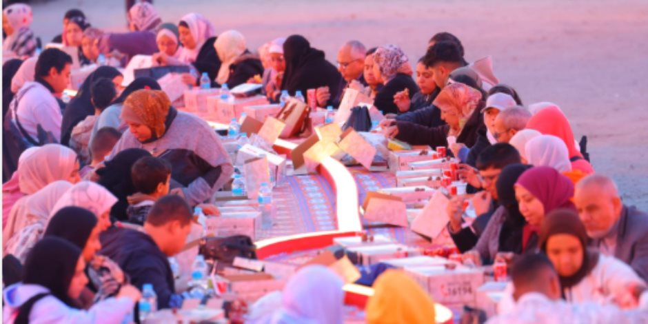 وزارة التضامن تدخل موسوعة جينيس بتقديم أكبر عدد وجبات إفطار خلال ساعة واحدة