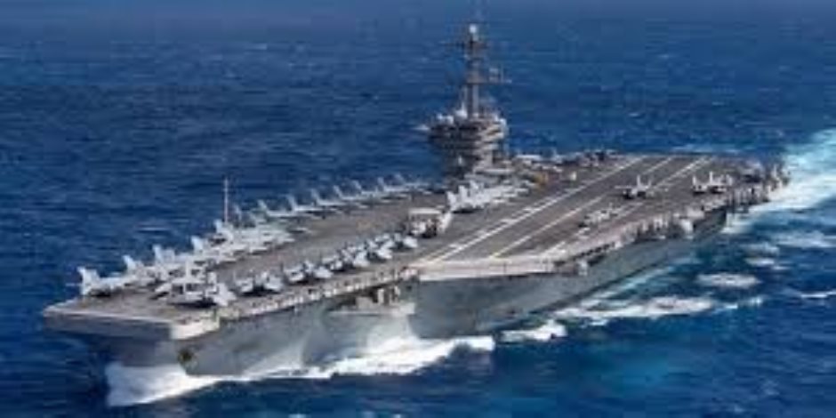 الجيش الأمريكى: اندلاع حريق على متن حاملة الطائرات "يو إس إس جيرالد فورد"