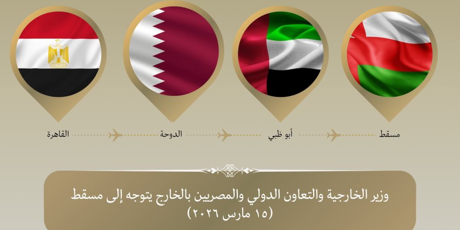 وزير الخارجية يتوجه إلى مسقط في المحطة الثالثة من جولته العربية لتأكيد التضامن مع عُمان