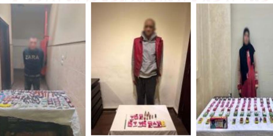 الأجهزة الأمنية تضبط 69 قضية إتجار فى الألعاب النارية