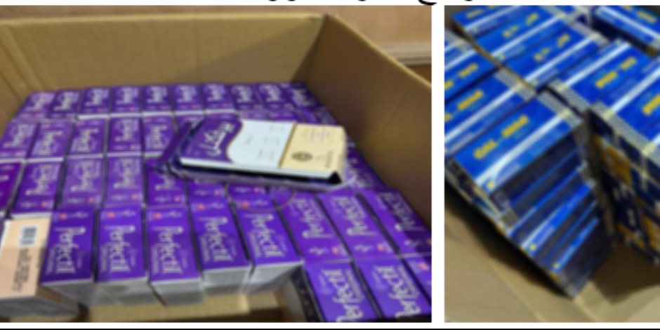 ضبط 650 ألف قرص أدوية طبية مجهول المصدر داخل مخزن غير مرخص بالجيزة