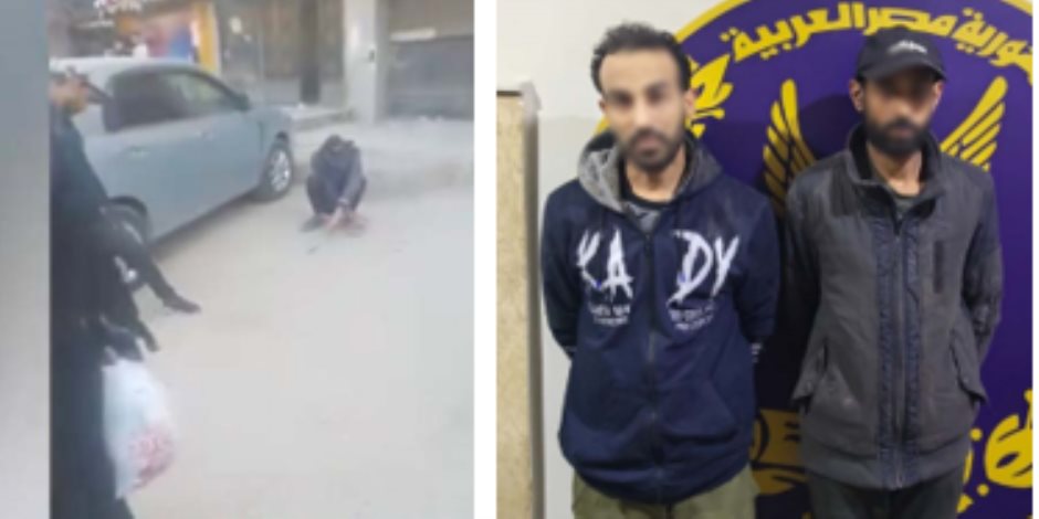 أمن القليوبية يضبط عاطلان ظهرا بفيديو فى حالة عدم إتزان إثر تعاطيهما المخدرات