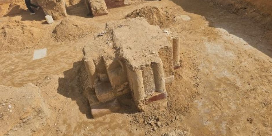 الكشف عن مبنى أثري يرجع إلى بدايات الرهبنة القبطية خلال القرن الخامس الميلادي بمنطقة القلايا بالبحيرة