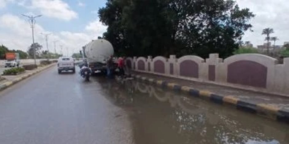 أمطار ثلجية تضرب محافظة القليوبية ورفع حالة الطوارئ.. صور