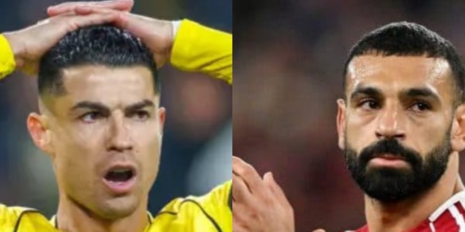  رونالدو يثير الجدل بعد احتمالية انضمام محمد صلاح إلى النصر السعودي 
