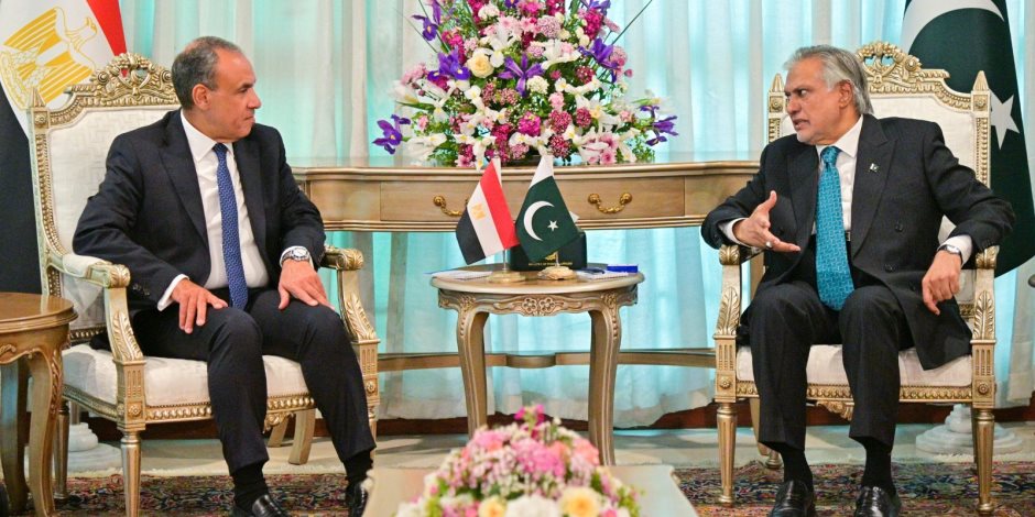 وزيرا خارجية مصر وباكستان يبحثان سبل تعزيز العلاقات الثنائية والتطورات الإقليمية