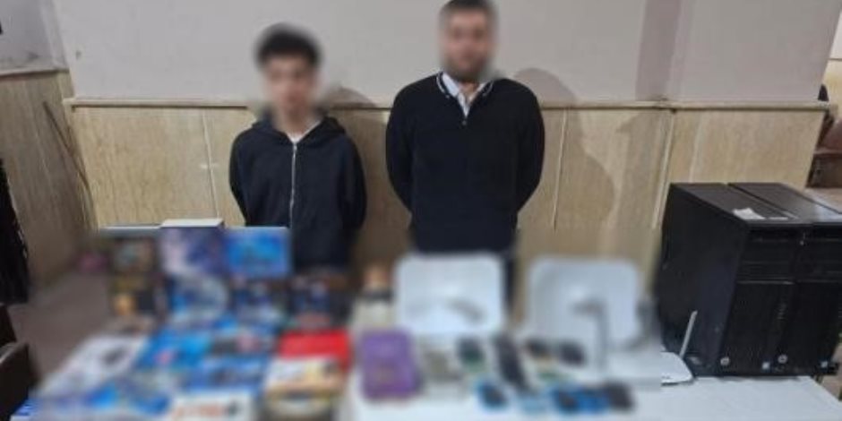 ضبط شخصين بكفر الشيخ لإدارة شبكة بث تلفزيوني بدون ترخيص