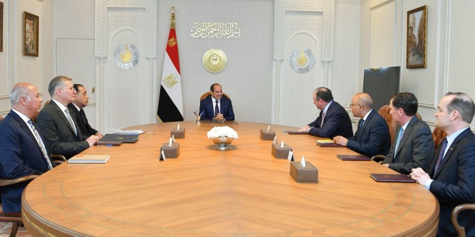 الرئيس السيسي يؤكد على أهمية استمرار الشراكة بين قطاع البترول وشركة أباتشي