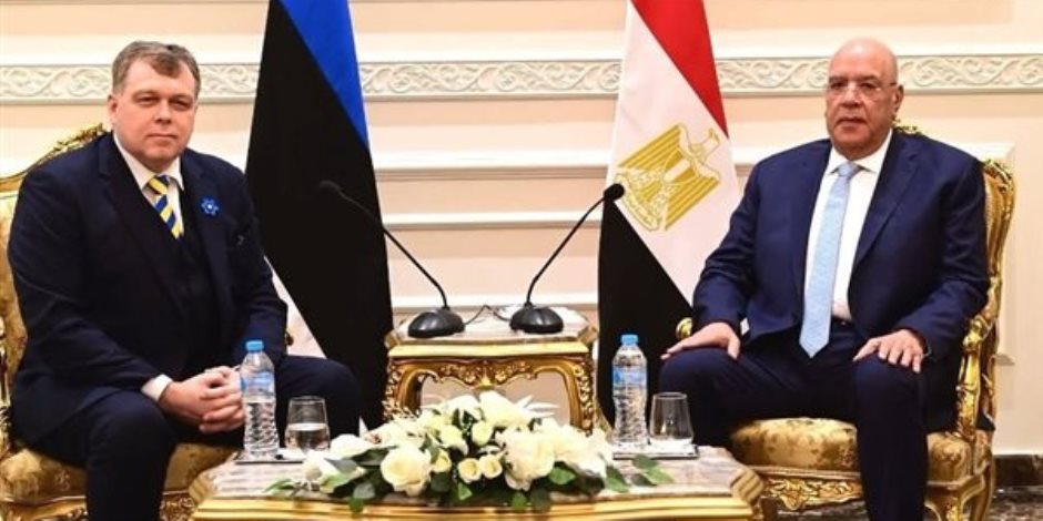 رئيس مجلس النواب يلتقي نظيره من جمهورية إستونيا