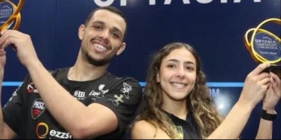 أحدث تصنيف للاسكواش.. مصطفى عسل وهانيا الحمامي يواصلان الصدارة عالمياً